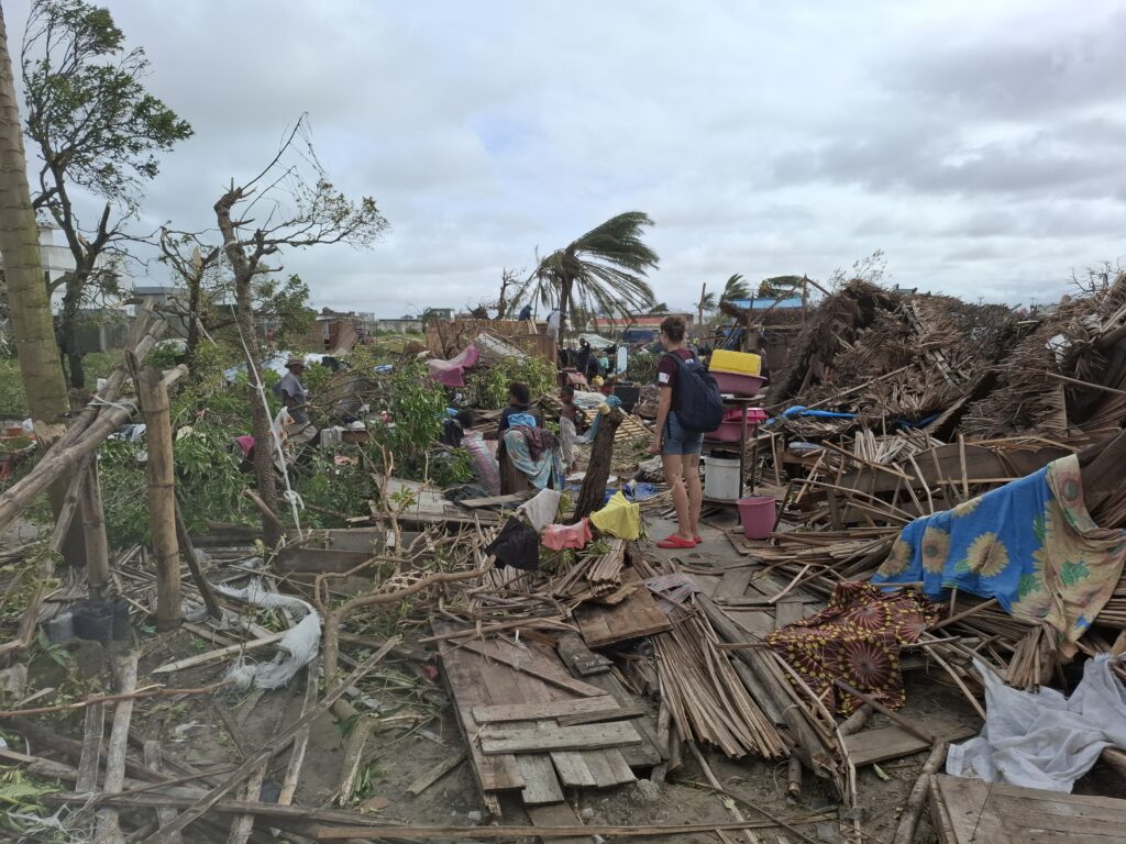 Dégâts du Cyclone Gezani qui a eu lieu à Madagascar en février 2026.